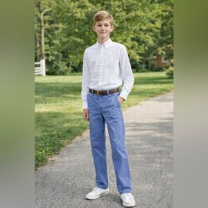 Vineyard Vines boy’s Light Blue Chino pants - 16